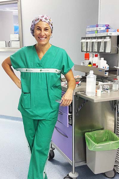 anestesista dra hervías